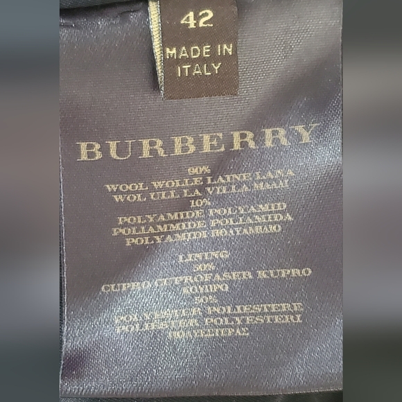BURBERRY jacket -size 42- Metalic Cooper color -made in Italy - Picture 5 of 17